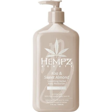 Hempz Koa And Sweet Almond Smoothing Herbal Body Moisturizer For Unisex 17 Oz 481.95G