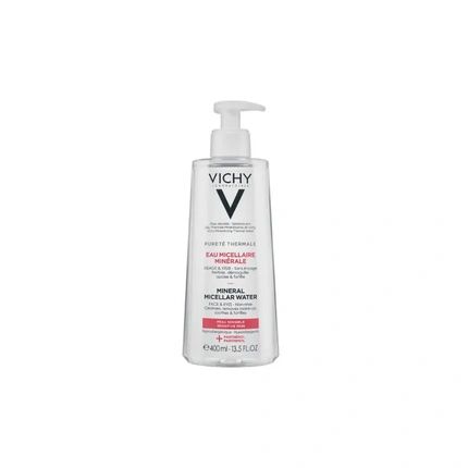 Vichy Puret Thermale Mineral Micellar Water 400Ml Gentle Cleanser For Sensitive Skin - Image 3