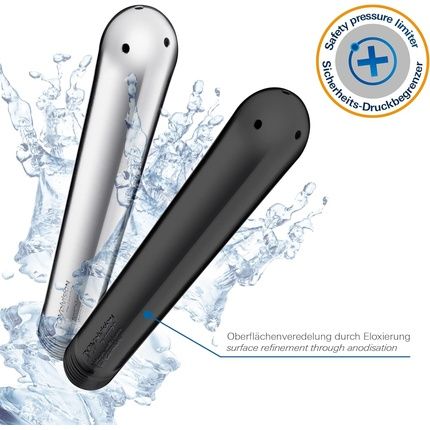Joydivision Aquastick Silver Intimate Shower Stick And Shower Hose With 3 Nozzles For Intensive Cleaning And Sensual Massages - Image 3