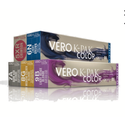 Joico Vero K-Pak Color Permanent Cream Hair Color 2.5 Fl Oz. - Image 3