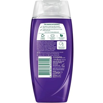 Radox Mineral Therapy Feel Relaxed Shower Gel With Lavender And Water Lily Scent - Image 3