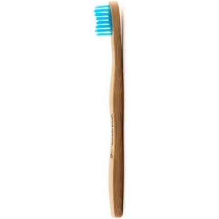 The Humble Co. Bamboo Kids Toothbrush Blue Ultra-Soft Bristles Dentist Approved