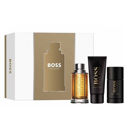 Hugo Boss Boss The Scent For Man Gift Set - Eau De Toilette Spray 100Ml, Shower Gel 100Ml, Stick Deodorant 75Ml