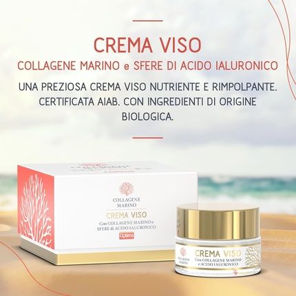 Optima Naturals Marine Collagen Face Cream Anti-Aging Care