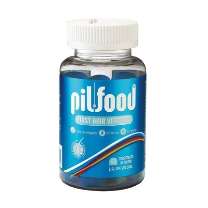 Pilfood Pilfood First Hair Vitamins 60 Gummies Hair Vitamins For Healthy Hair