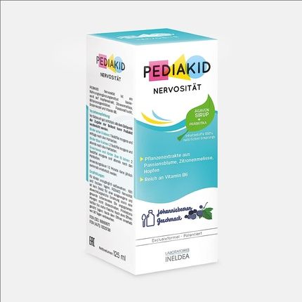 Pediakid Nervositat Promotes Relaxation And Inner Peace Gluten-Free Allergen-Free Vegan 125Ml