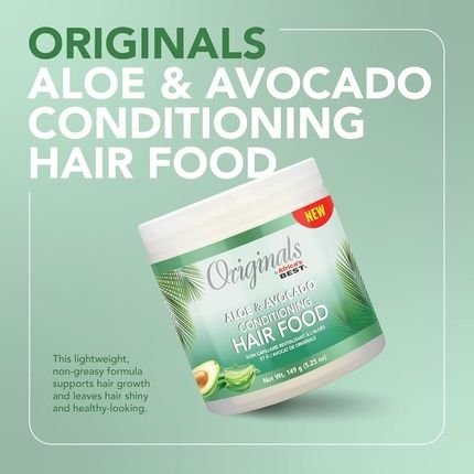 Originals By Africa'S Best Aloe & Avocado Hair Conditioner For Brittle & Dry Hair