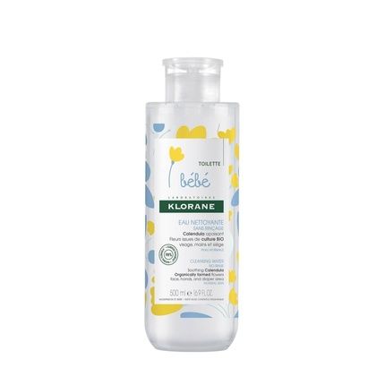 Klorane Calendula Bio Cleansing Water For Normal Skin Baby 500Ml