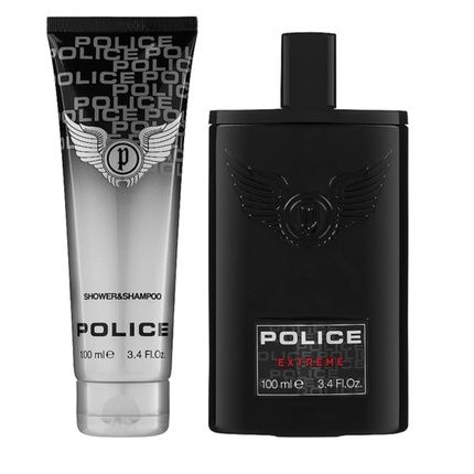 Police Gift Set For Men Eau De Toilette Spray 100Ml + Shower Shampoo 100Ml