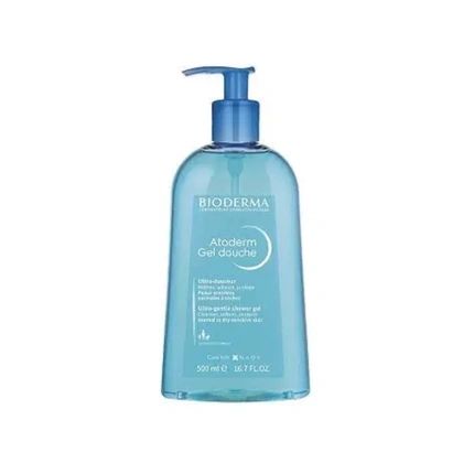 Bioderma Atoderm Gentle Shower Gel Nourishing Shower Gel For Dry Skin 500 Milliliters