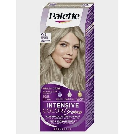 Schwarzkopf Palette Hair Paint 9-1 Ultra Light Blonde 110Ml - Image 3