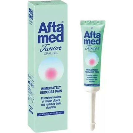 Aftamed Junior Gel For Oral Ulcers 15Ml