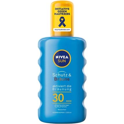 Nivea Sun Spray Spf 30 Sun Protection Spray Bottle 200Ml
