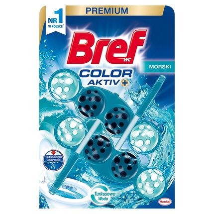 Bref Color Activ Toilet Bowl Cleaner Sea Scent - 2 Pieces