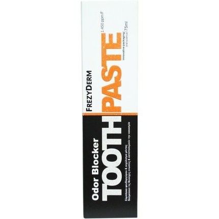Frezyderm Odor Blocker Toothpaste For Bad Breath Halitosis 75Ml