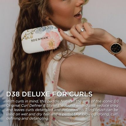 Denman Detangling & Styling Paddle Brush For Wet Or Dry Hair - Image 3