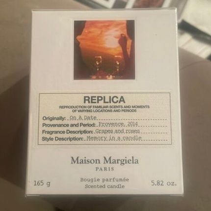 New With Tag New In Box Maison Margiela Replica On A Date Scented Candle - Image 4