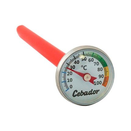 Analogue Thermometer For Mate Tea Cebador Yerba Mate 0Degc - 100Degc