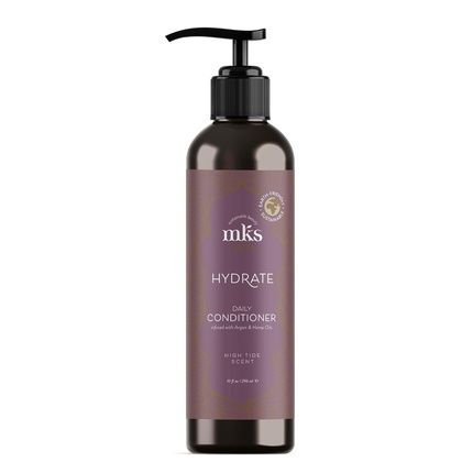 Earthly Body Mks Eco Hydrate Conditioner Nourish Moisturize Hair Protect Against Breakage Moroccan Argan Oil Hemp Seed Oil Vegan Cruelty Free High Tide 10 Ounce