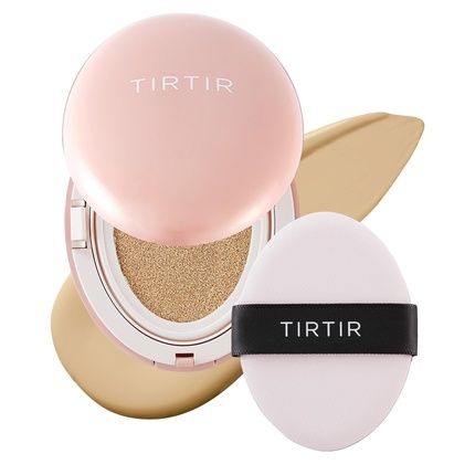 Tirtir Mask Fit All Cover Pink Cushion Foundation - High Coverage Velvety Matte