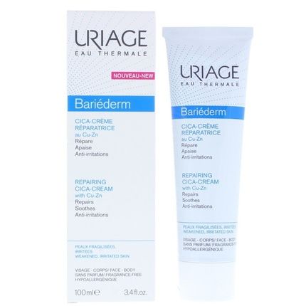 Uriage Bariderm Repairing Cica Cream 100Ml Unisex Cream With Copper And Zinc For Skin Repair - Image 4