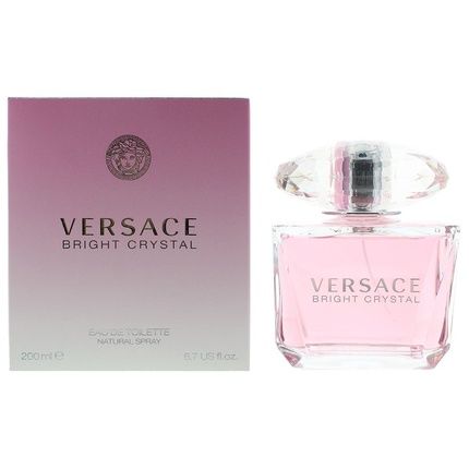 Versace Bright Crystal Eau De Toilette Spray 200Ml For Women