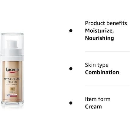 Eucerin Hyaluron Filler + Elasticity 3D Serum 30Ml