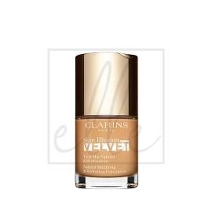 Clarins Skin Illusion Velvet Foundation 1123N Sandalwood 30Ml Natural Matifying & Hydrating Foundation