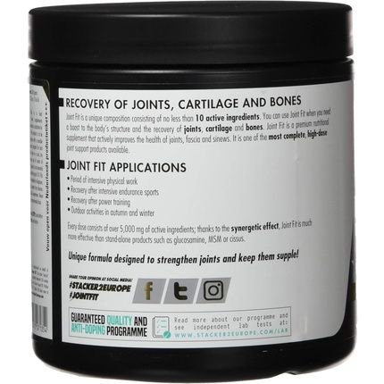 Stacker2 Joint Fit Perfect Formula For Healthy Joints Orange Lemonade 300G