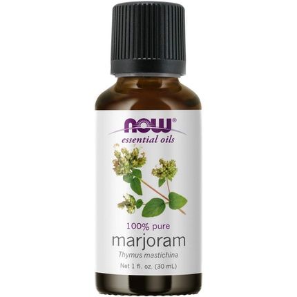Now Foods 100% Pure Marjoram Oil 1 Fl Oz 30Ml