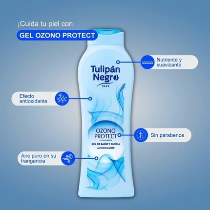 Tulipan Negro Ozone Protect Shower Gel 720Ml - Image 3