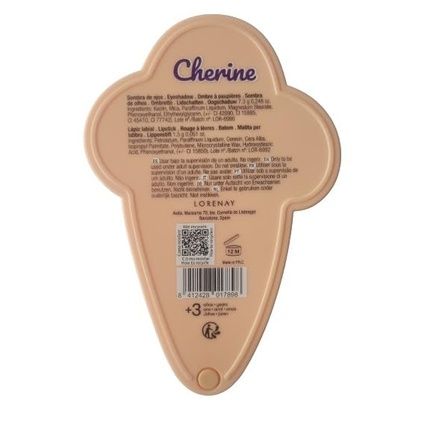 Ice Cream Cone Makeup Palette For Girls - Includes 5 Eye Shadows, Lipstick & Applicator - Image 3