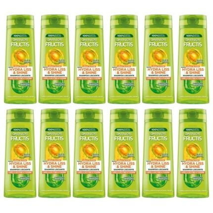 Garnier Fructis Shampoo Hydra Liss & Shine 250Ml - Image 4