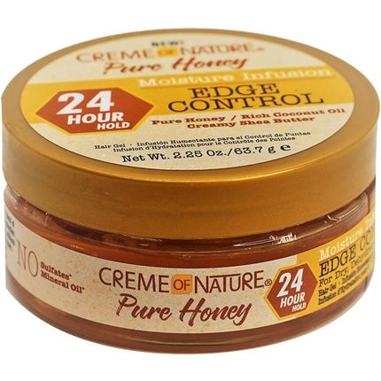 Creme Of Nature Pure Honey Moisture Infusion Edge Control 63.7G