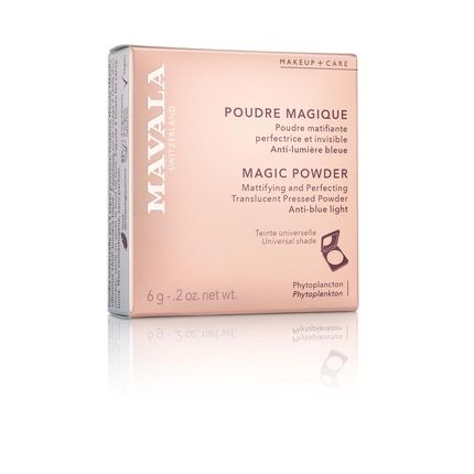 Mavala Magic Powder Translucent Loose Matte Powder 6G With Blue Light Protection