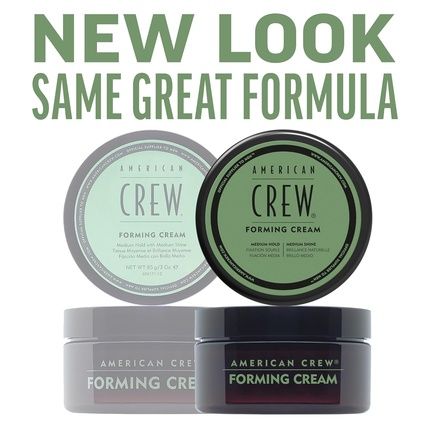 American Crew Men'S Hair Forming Cream Medium Hold Medium Shine 3Oz - Image 3