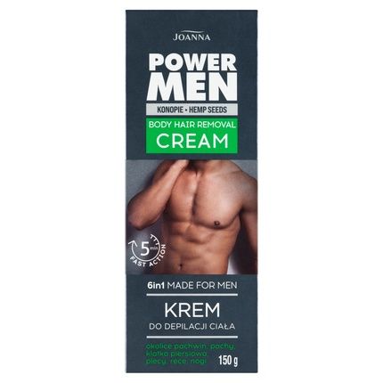 Joanna Power Men Body Hair Removal Cream For Men 150G