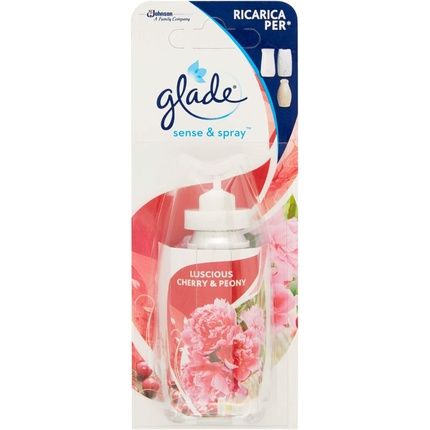 Glade Sense & Spray Luscious Cherry & Peony Refill, 18 Ml