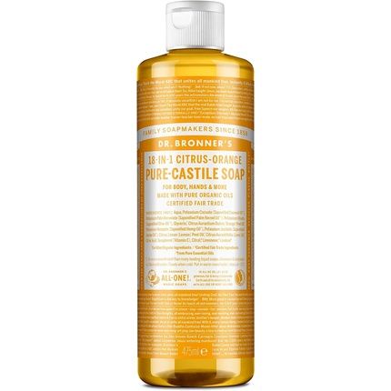 Dr. Bronner'S Lemon/Orange Liquid Soap 475Ml