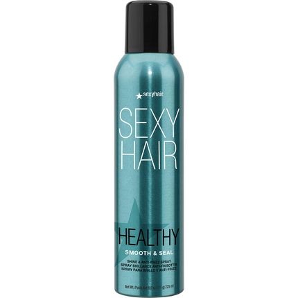 Sexyhair Healthy Smooth And Seal Shine And Anti-Frizz Spray For All Hair Types 6 Fl Oz