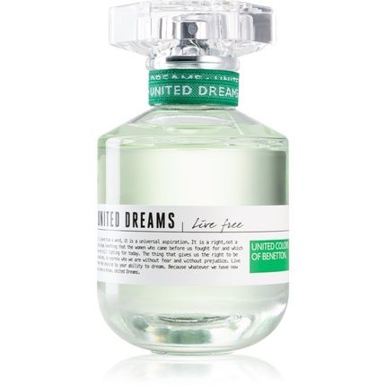 Benetton United Dreams Live Free Eau De Toilette 80Ml
