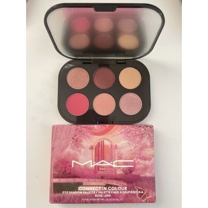 Mac Connect In Color Eye Shadow Palette Rose Lens - New Bnib - Image 4