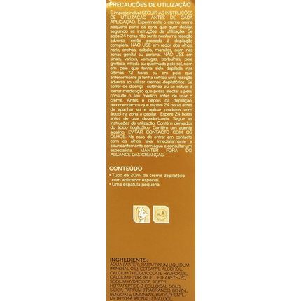 Taky Depilatorios Oro Facial Cream 20Ml - Image 3
