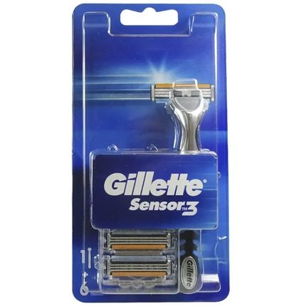 Gillette Sensor 3 Razor And 6 Refills Gillette
