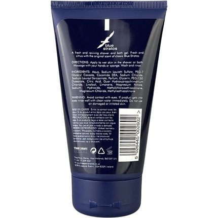 Blue Stratos Bath And Shower Gel 150Ml - Image 3