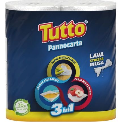 Tutto Pannocarta 3In1 - Pack Of 2