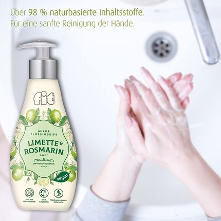 Fit Liquid Soap Spice Edition Lime & Rosemary 400Ml - Image 3