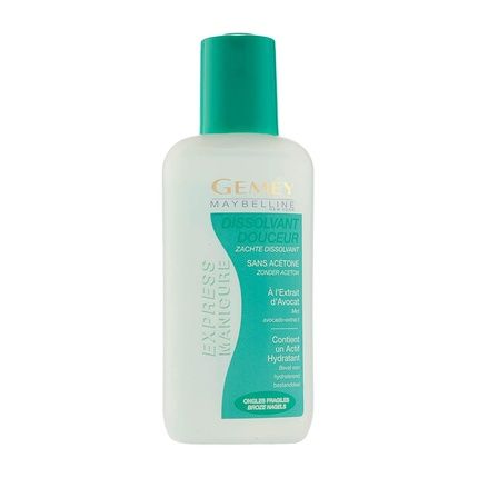 Gemey Maybelline Express Manicure Nail Polish Remover Douceur Without Acetone