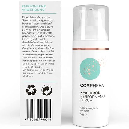 Cosphera Hyaluron Serum, High Dose, 50 Ml, Vegan, Suitable For - Image 3