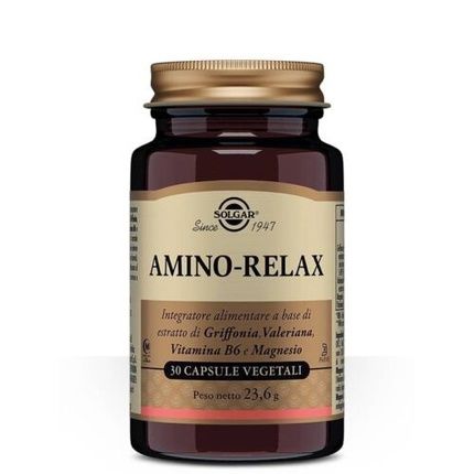 Solgar Amino Relax Mood Supplement 30 Capsules